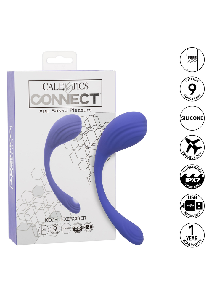 CalExotics Connect Kegel Exerciser PURPLE - 850