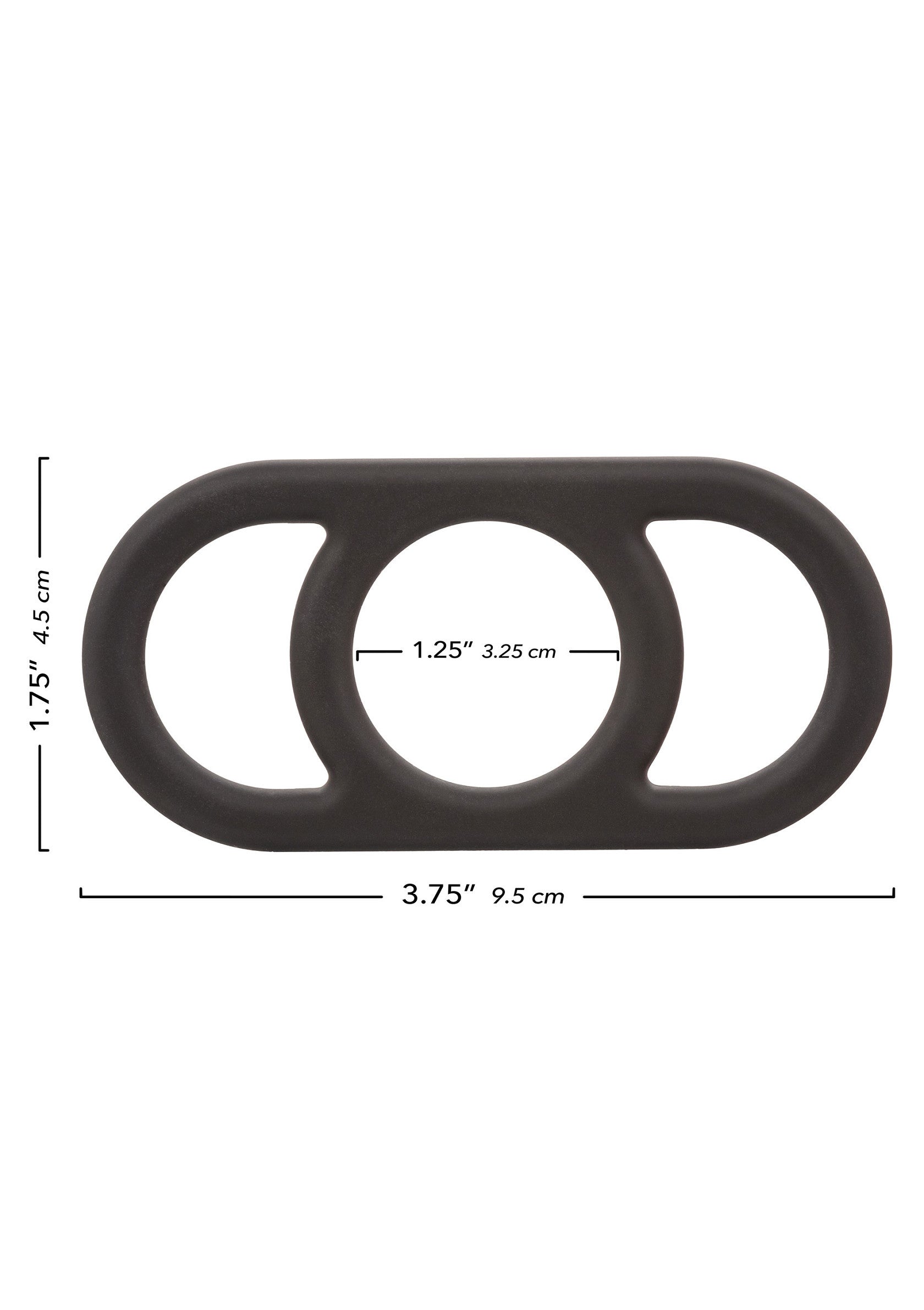 Silicone Commander Ring BLACK - 8