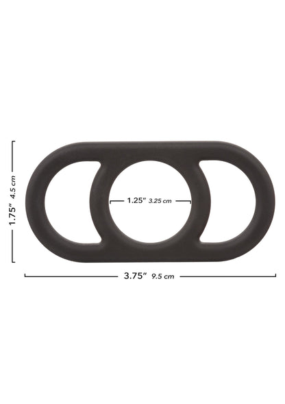 Silicone Commander Ring BLACK - 8