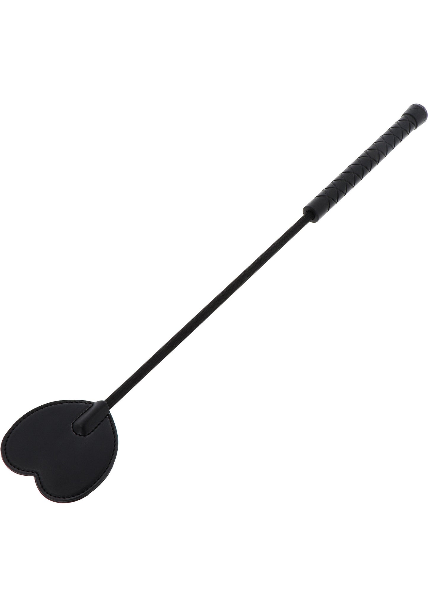 Hidden Desire Extreme Crop Whip Heart BLACK - 0
