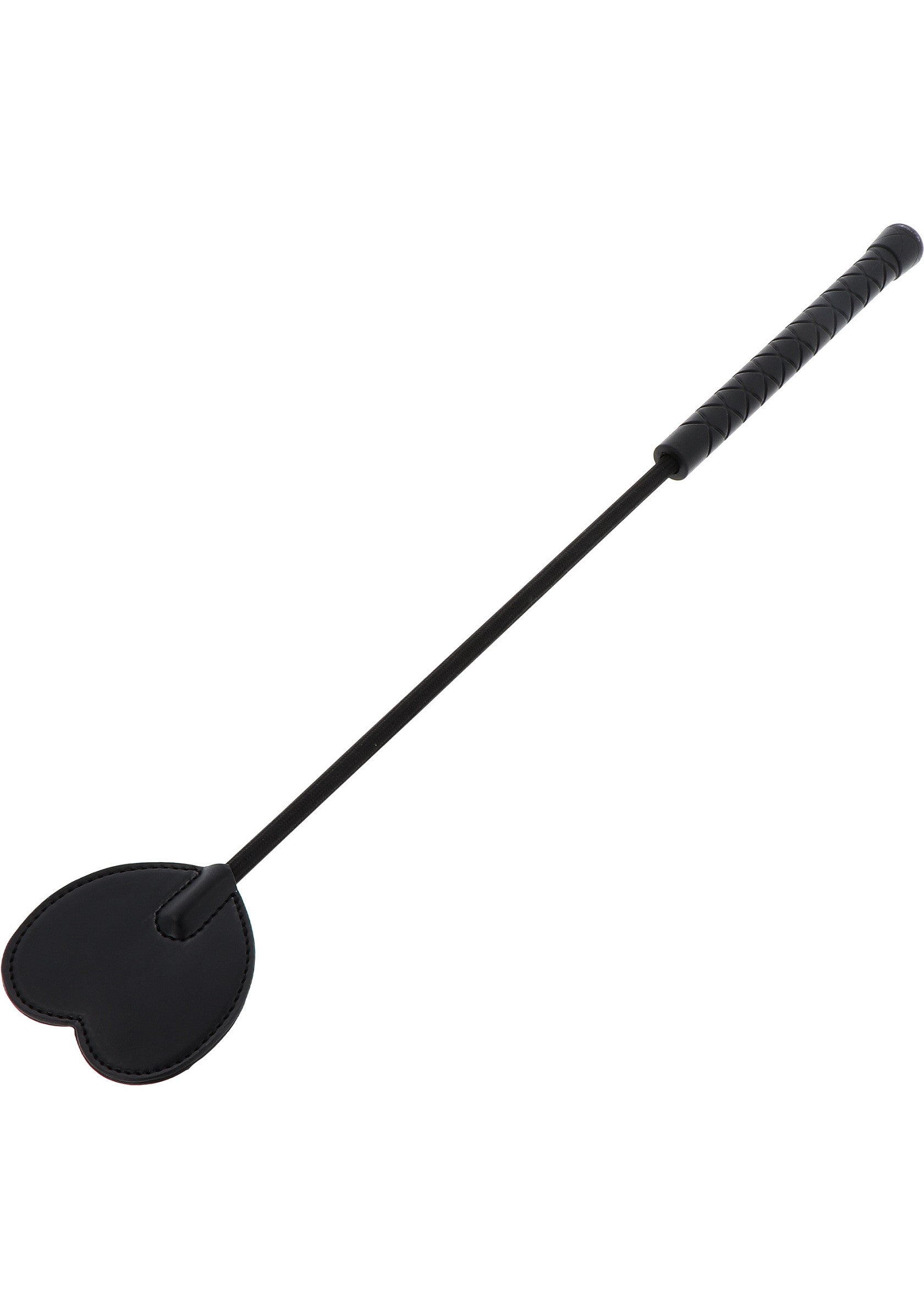 Hidden Desire Extreme Crop Whip Heart BLACK - 0
