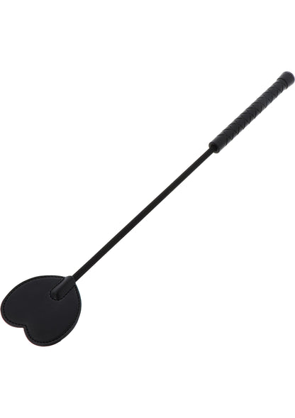 Hidden Desire Extreme Crop Whip Heart BLACK - 0