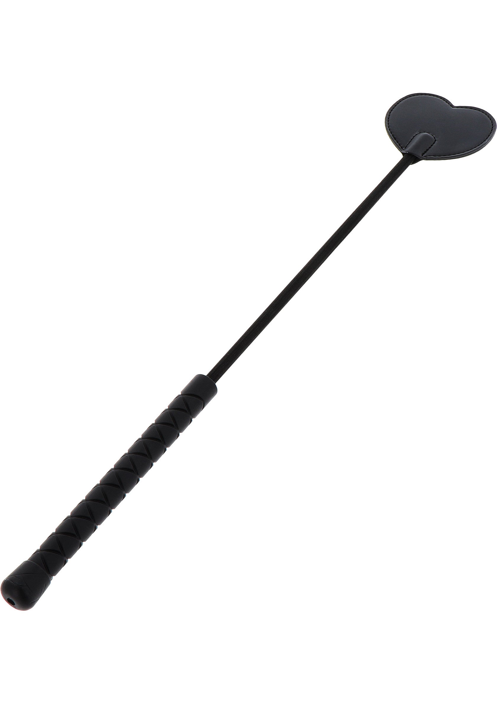 Hidden Desire Extreme Crop Whip Heart BLACK - 1