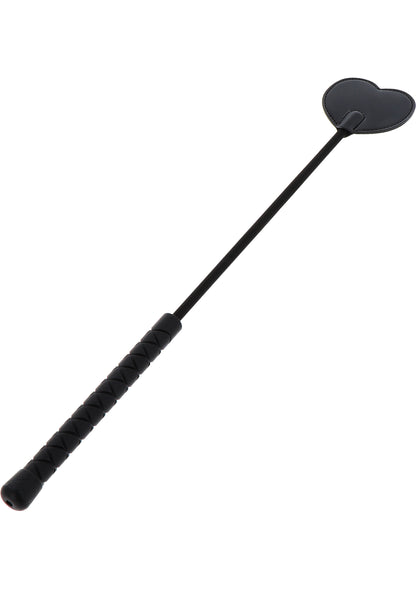 Hidden Desire Extreme Crop Whip Heart BLACK - 1