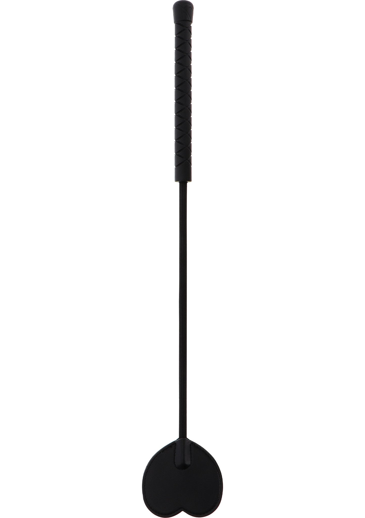 Hidden Desire Extreme Crop Whip Heart BLACK - 3