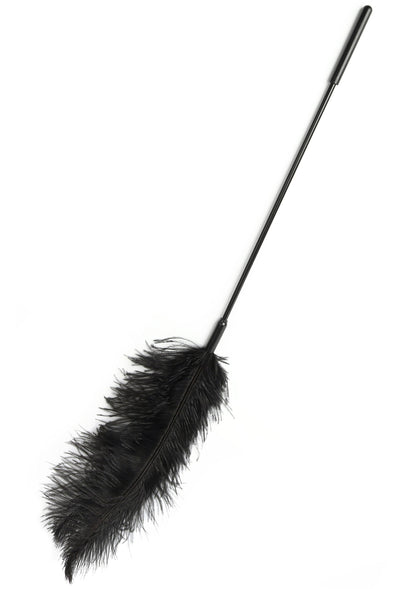 Double Feather Tickler BLACK - 0