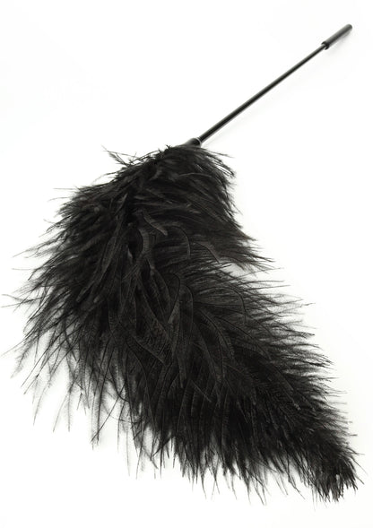 Double Feather Tickler BLACK - 2