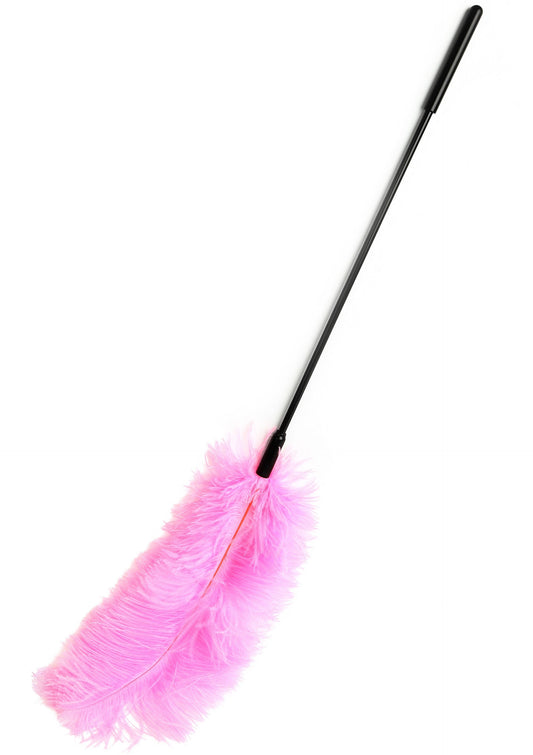 Double Feather Tickler - Roze
