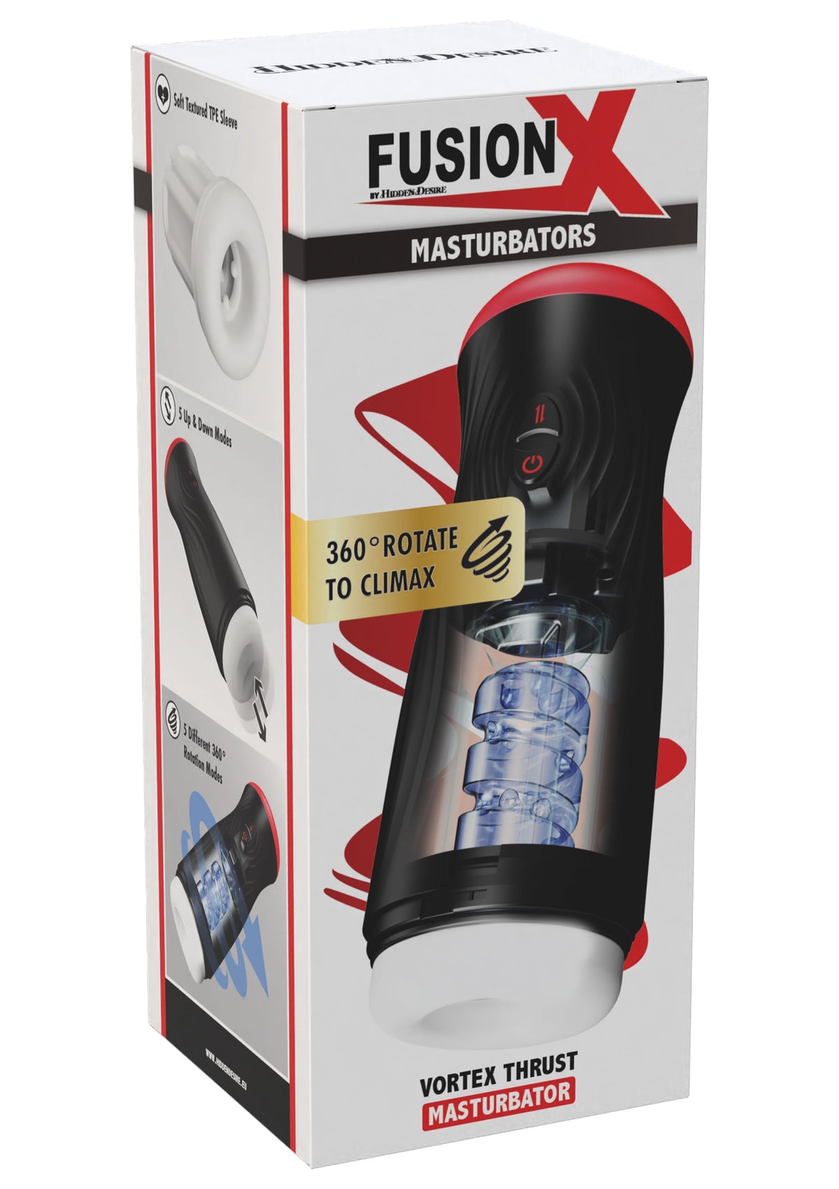 Vortex Thrust Masturbator BLACK - 1