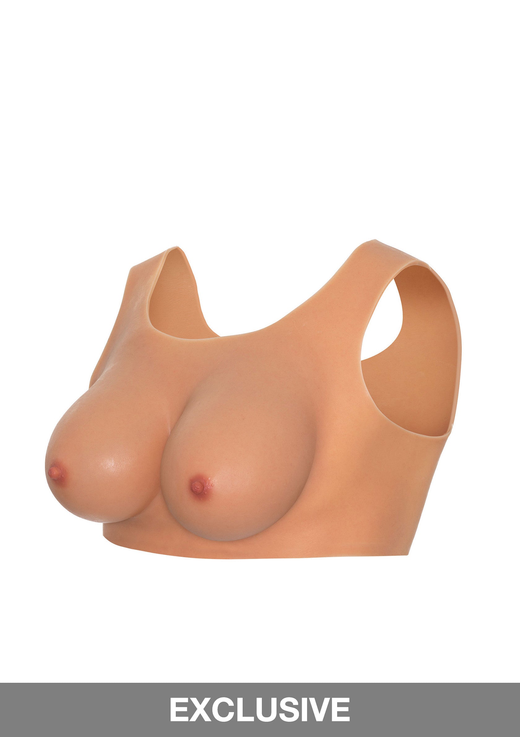 Hidden Desire Alter Ego Wearable Breasts Top With D-Cup SKIN S/M/L - 4