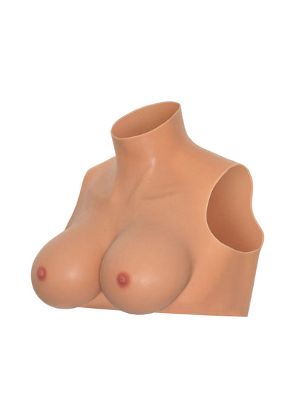 Hidden Desire Alter Ego Wearable Breasts Crop Top With D-Cup SKIN S/M/L - 0