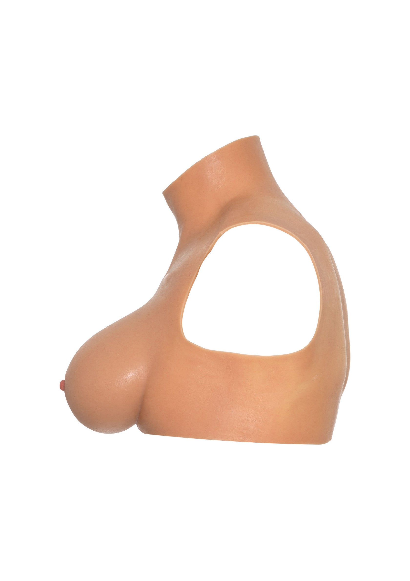 Hidden Desire Alter Ego Wearable Breasts Crop Top With D-Cup SKIN S/M/L - 3