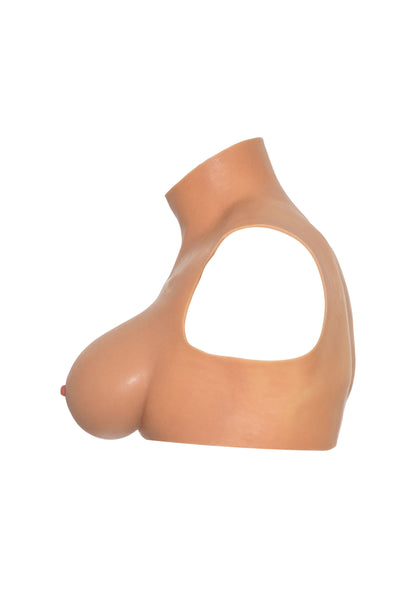Hidden Desire Alter Ego Wearable Breasts Crop Top With D-Cup SKIN S/M/L - 3