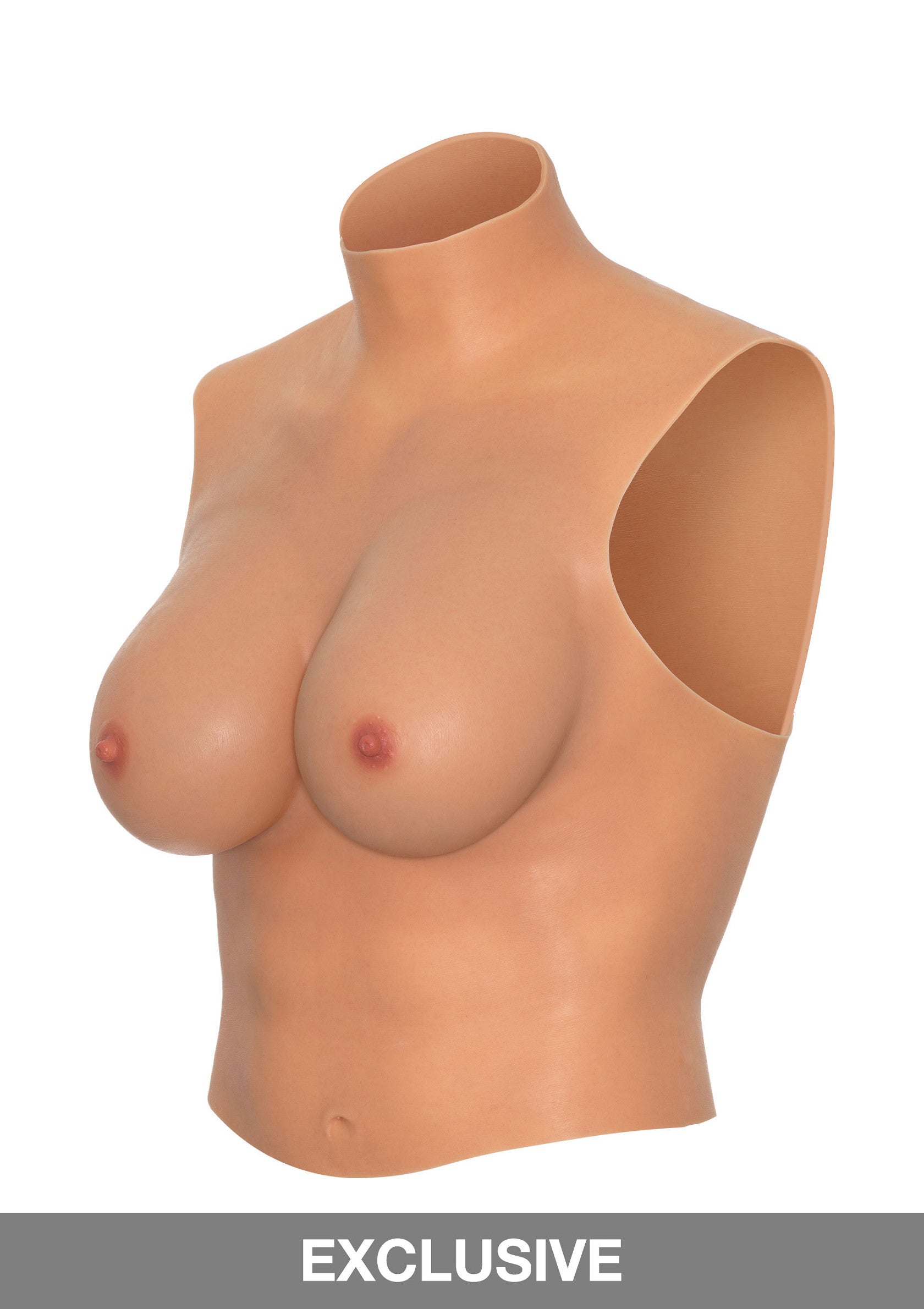 Hidden Desire Alter Ego Wearable Breasts Shirt With D-Cup SKIN S/M/L - 3