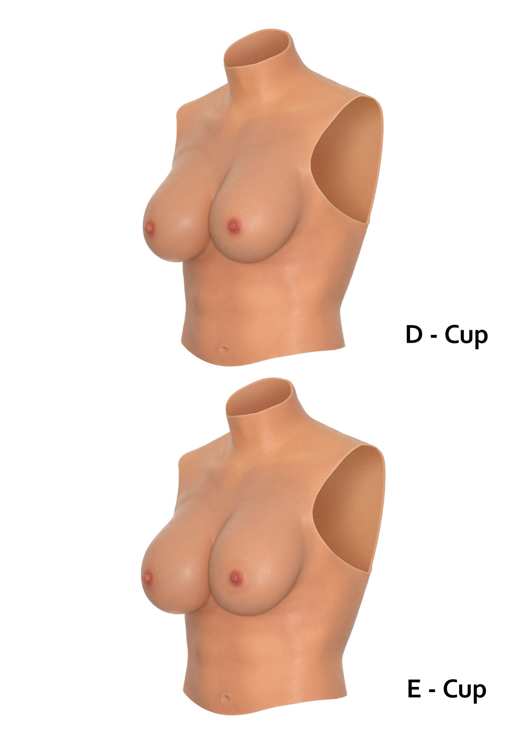 Hidden Desire Alter Ego Wearable Breasts Shirt With D-Cup SKIN S/M/L - 6