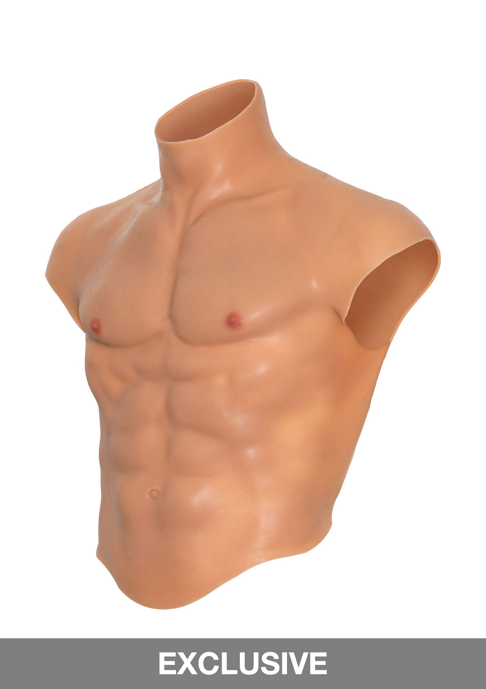 Hidden Desire Alter Ego Silicone Male Torso Shirt SKIN S/M/L - 3