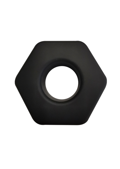 Hidden Desire Bangers C-Rings Soft Silicone Hunk C-Ring BLACK - 2
