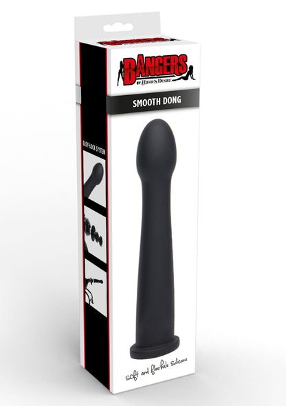 Hidden Desire Bangers Fuck Machines Smooth Dong Easy-Lock 19 cm BLACK - 1