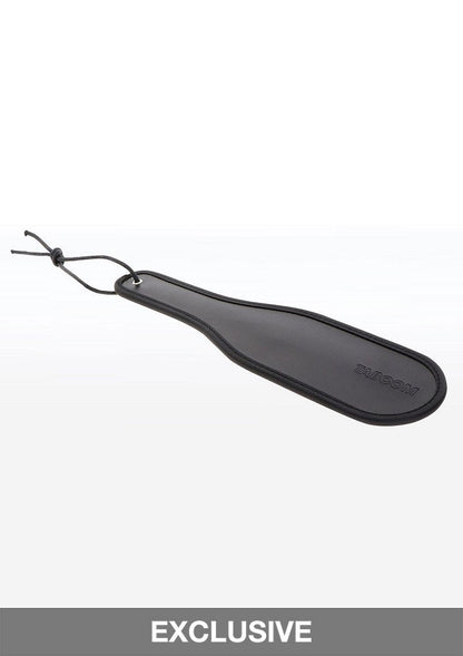 Taboom Bondage Essentials Hard And Soft Touch Paddle BLACK - 4