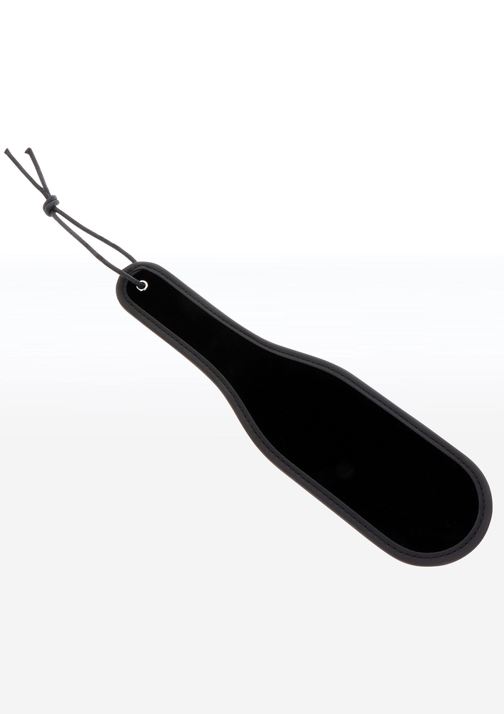 Taboom Bondage Essentials Hard And Soft Touch Paddle BLACK - 0