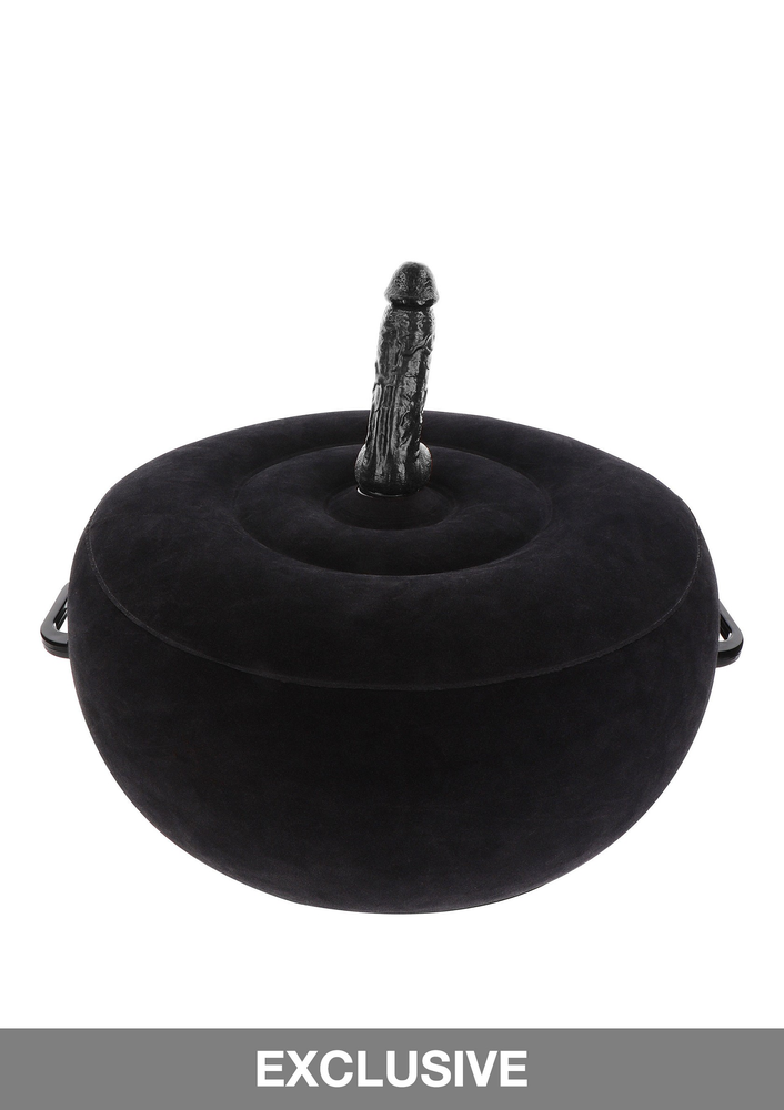Taboom Bondage Essentials Inflatable Fuck Seat with Remote BLACK - 6