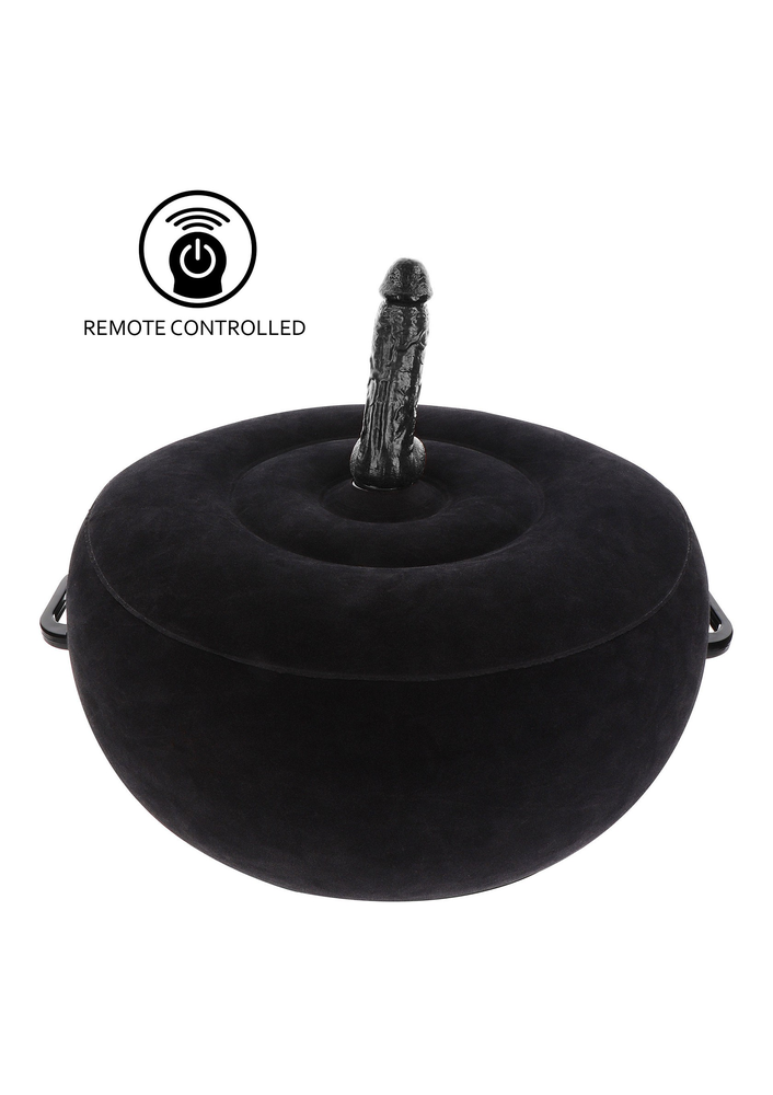 Taboom Bondage Essentials Inflatable Fuck Seat with Remote BLACK - 0