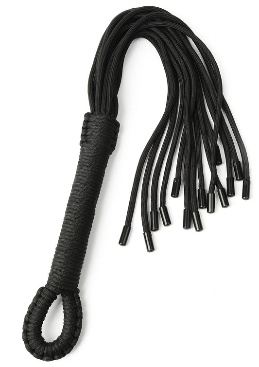 Knot Flogger - Zwart