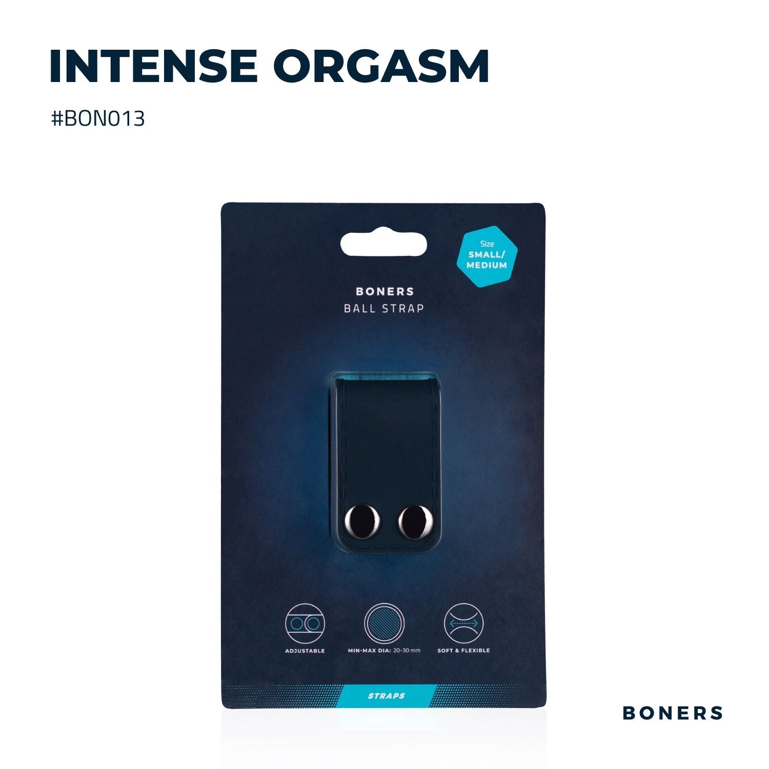 Boners Brede Ball Strap - S/M - 7