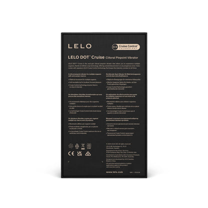 Lelo - Dot Cruise Clitoral Pinpoint Vibrator Lemon Sorbet - 5