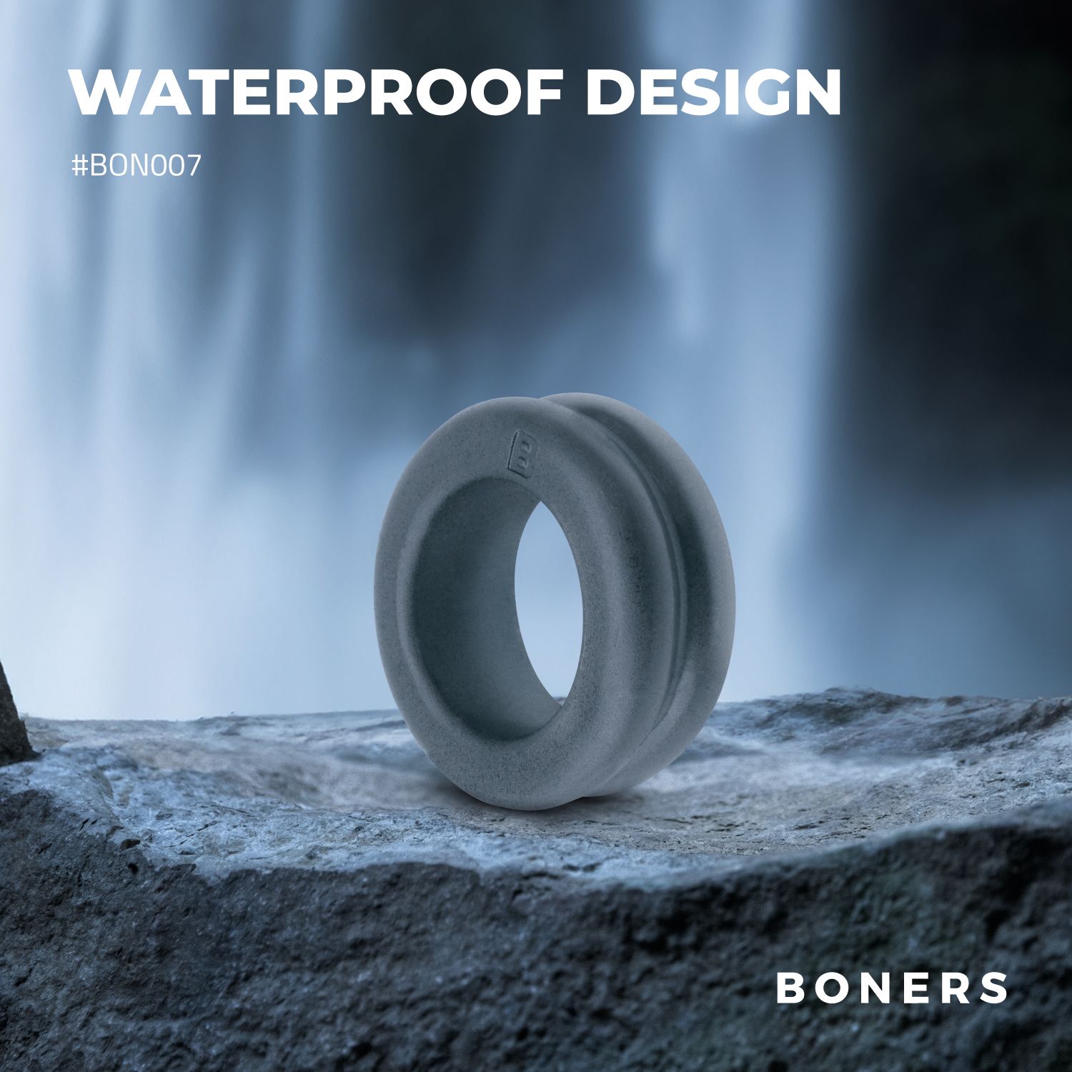 Boners Cockring Met Dubbel Design - 2