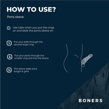Boners Ondersteunende Penis Sleeve - 8