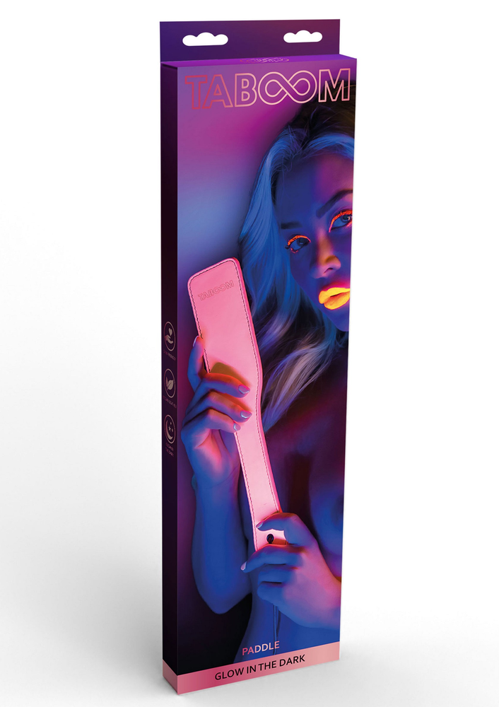Taboom Glow In the Dark Paddle PINK - 3