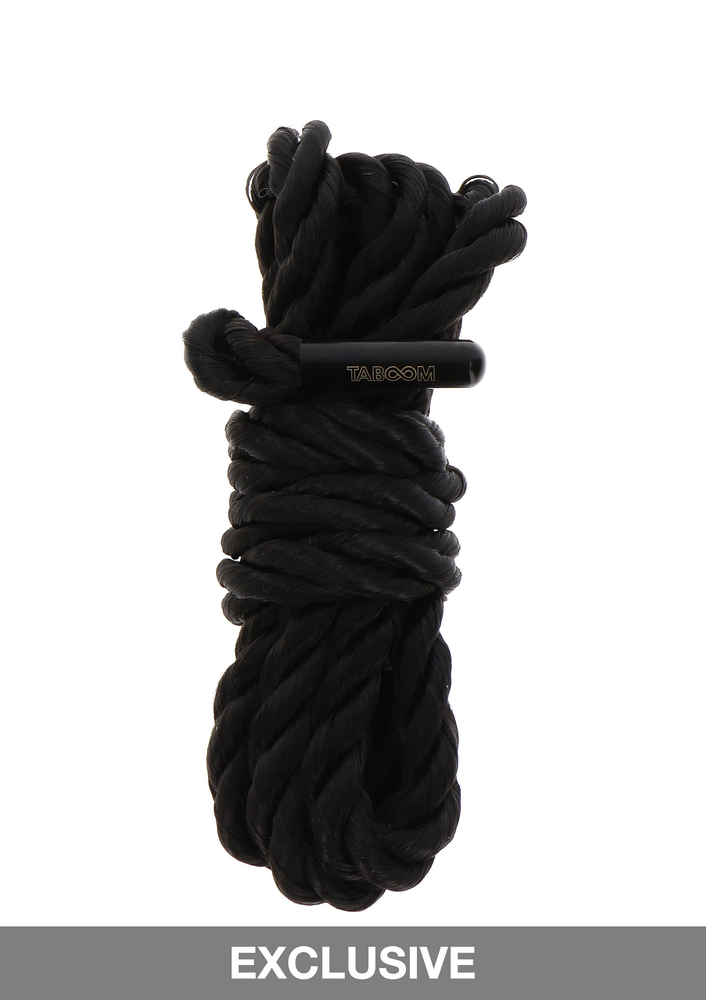 Taboom Bondage Rope 1.5 meter 7 mm BLACK - 1