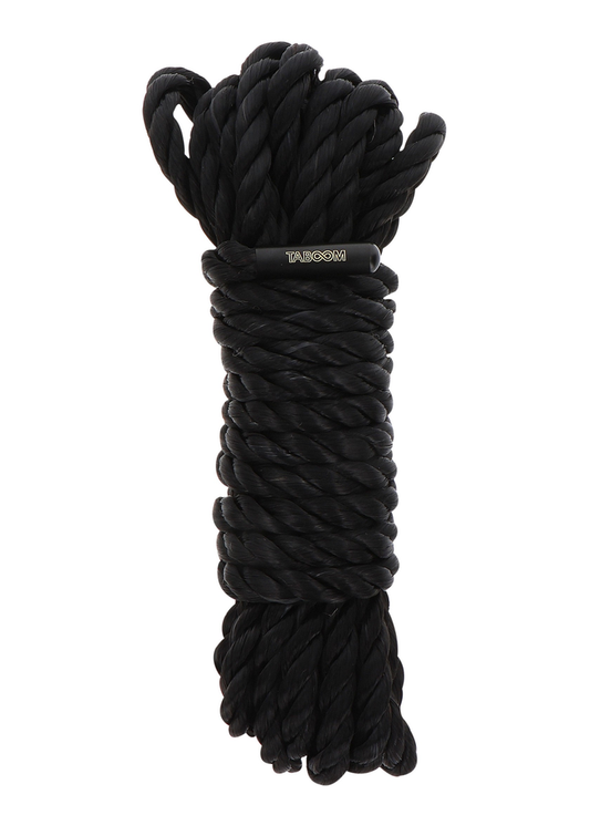 Taboom Bondage Rope 5 meter 7 mm - Zwart