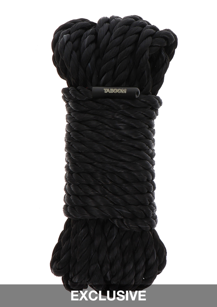 Taboom Bondage Rope 10 meter 7 mm BLACK - 1