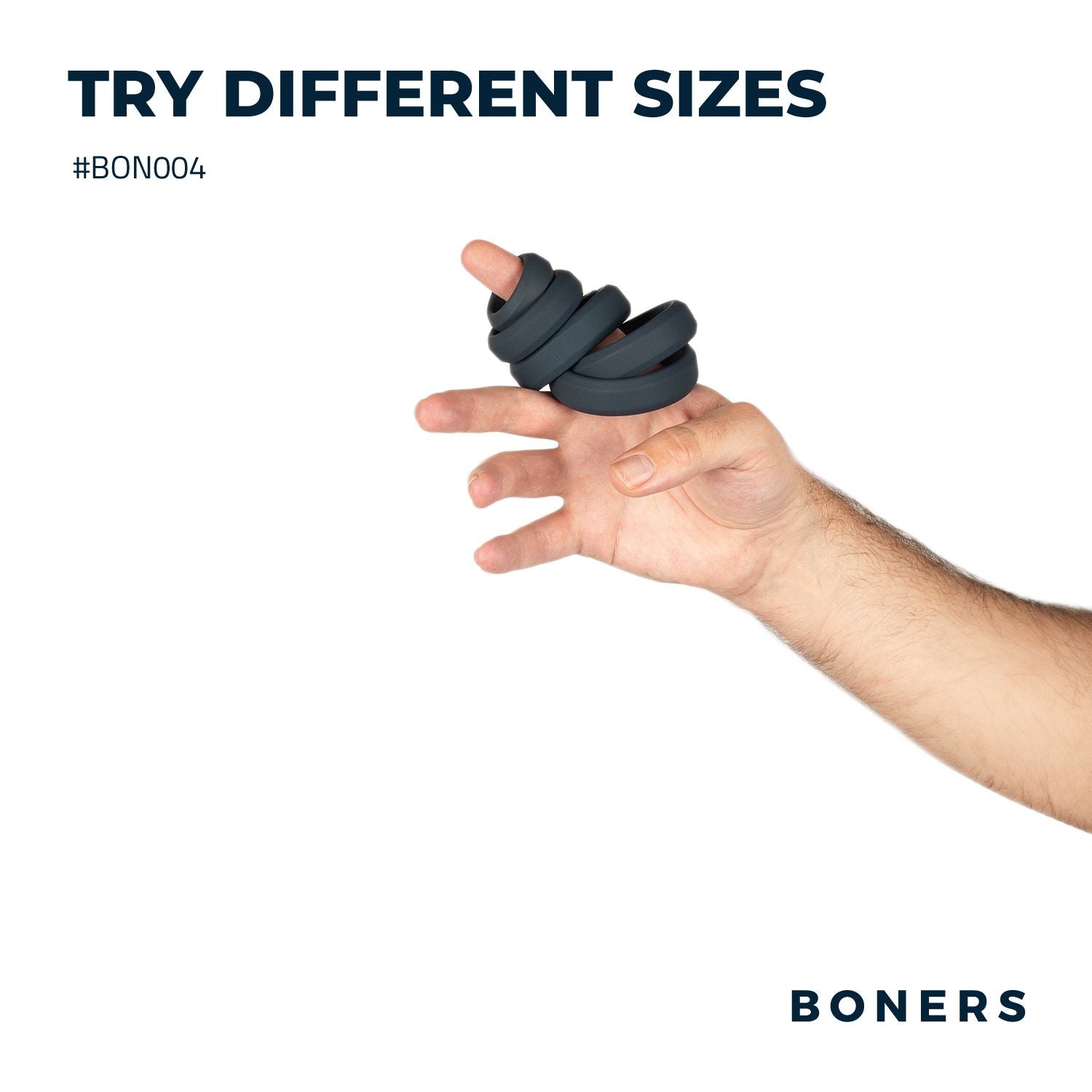 Boners 6-Delige Cockring Set - 5
