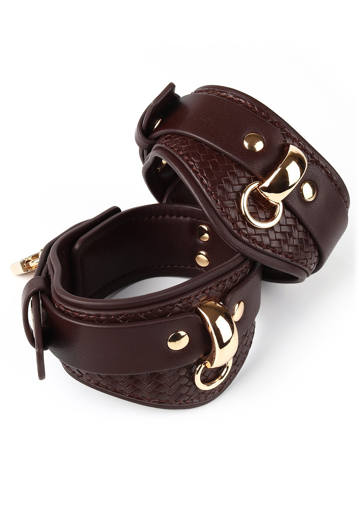 Woven Ankle Cuffs BROWN - 4