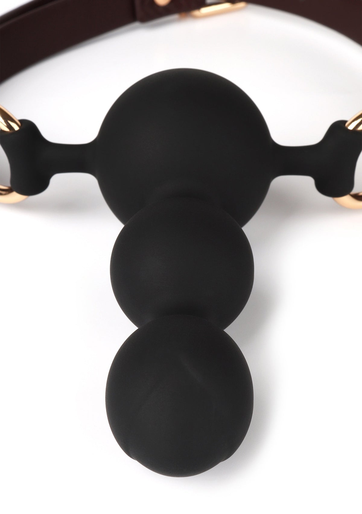 Beaded Ball Gag BROWN - 3