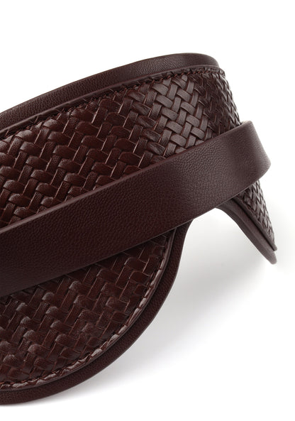 Woven Blindfold BROWN - 2