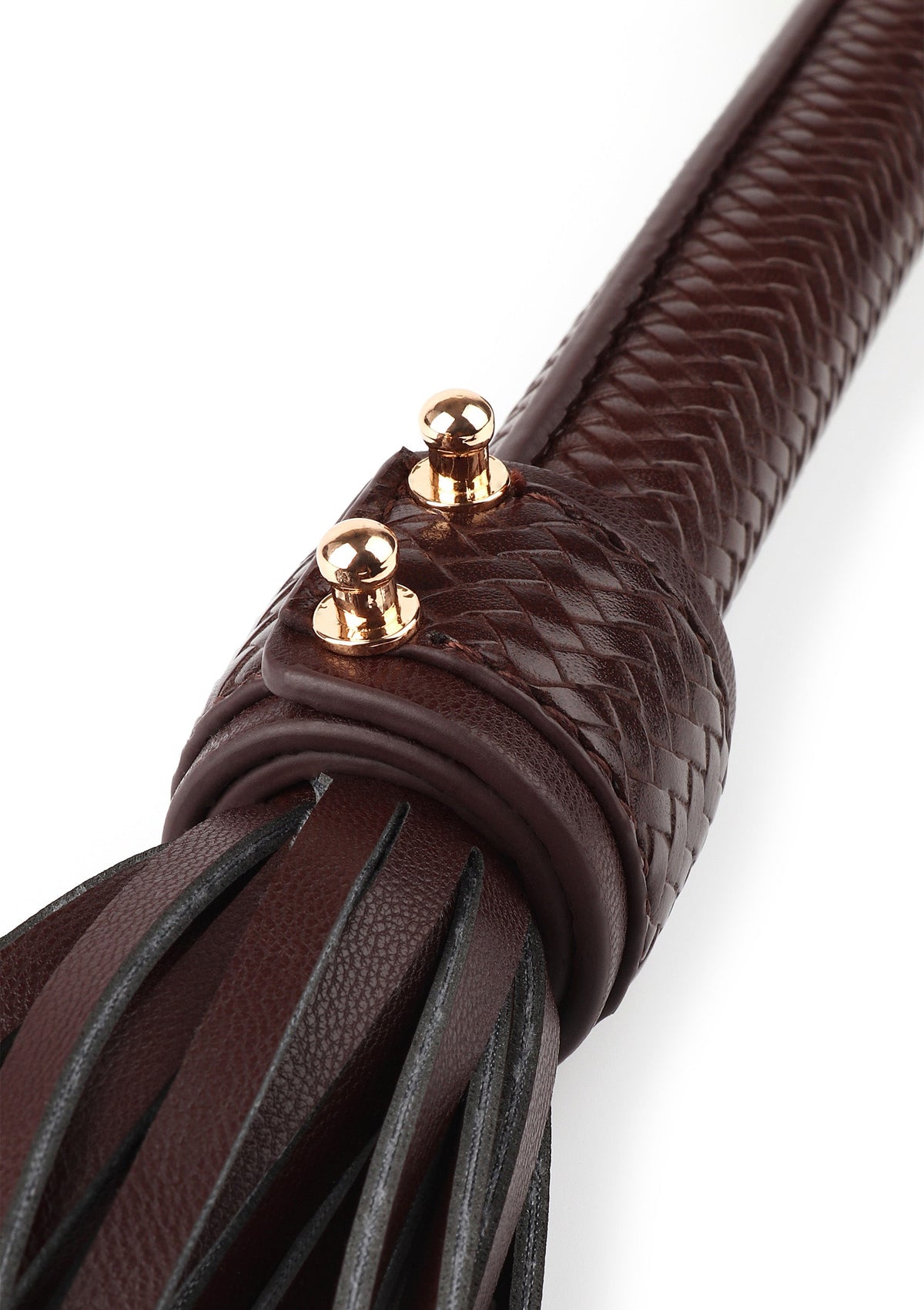 Woven Whip BROWN - 7