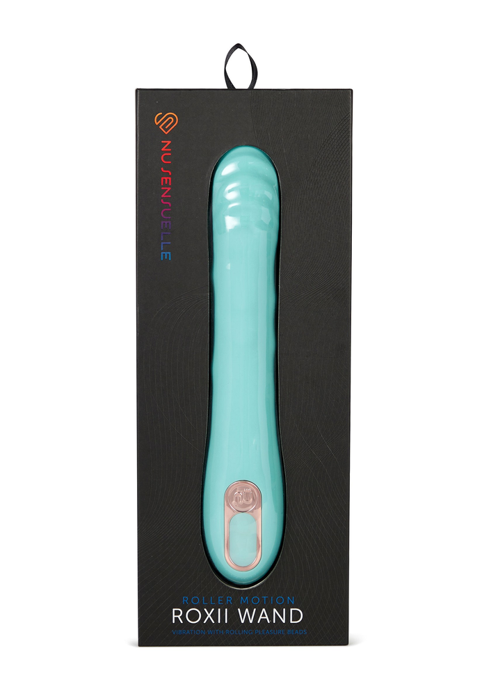 Nu Sensuelle Roxii Roller Motion Wand AQUA - 1