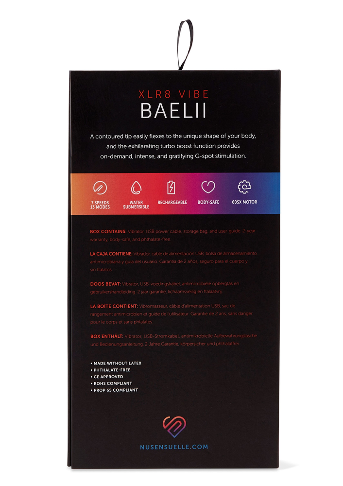 Nu Sensuelle Baelii XLR8 Vibe VIOLET - 5