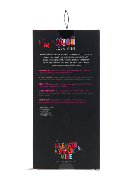 Lola Flexible Warming Vibrator PINK - 10