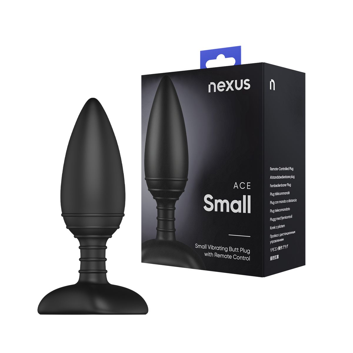 Nexus - Ace Vibrerende Buttplug - Small - 2