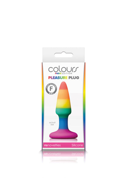 Pleasure Plug Rainbow Mini RAINBOW - 0