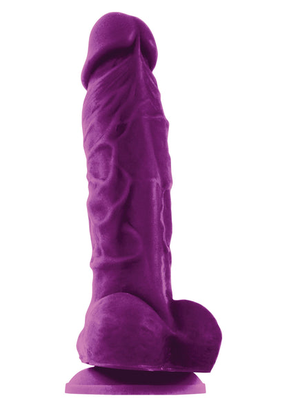 ColourSoft Soft Dildo 5 inch PURPLE - 5