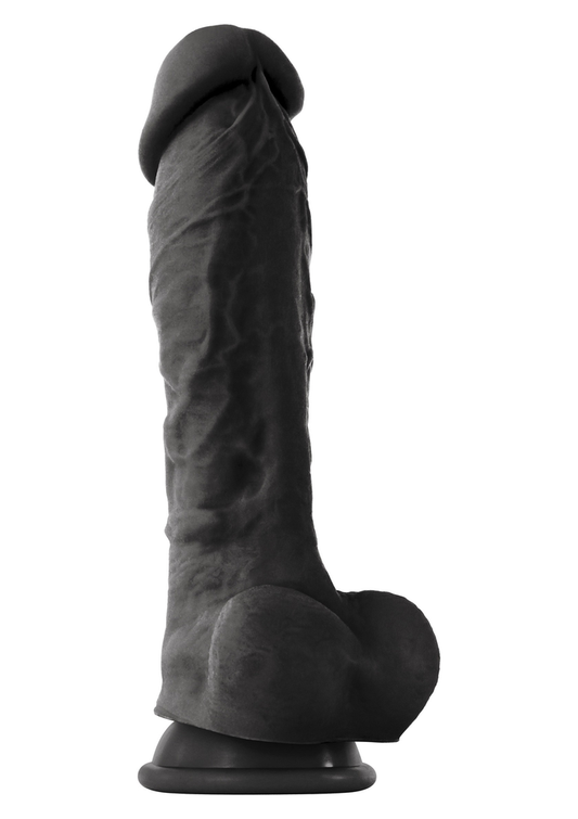 NS Novelties ColourSoft 8' Soft Dildo - Zwart