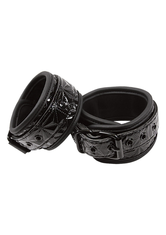 NS Novelties Sinful Wrist Cuffs - Zwart