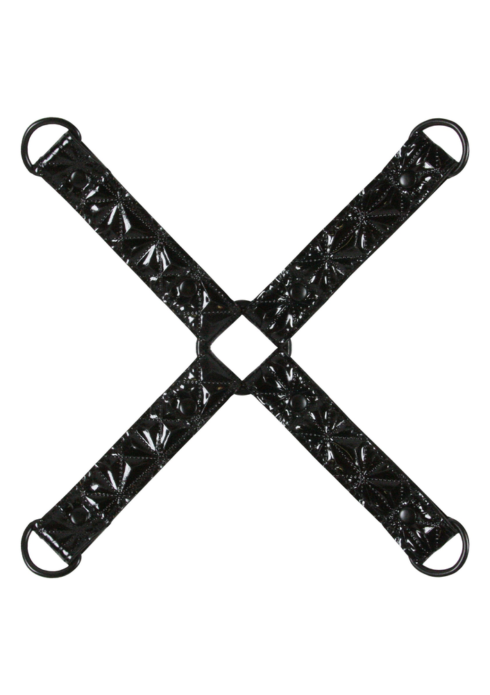 NS Novelties Sinful Hogtie BLACK - 1