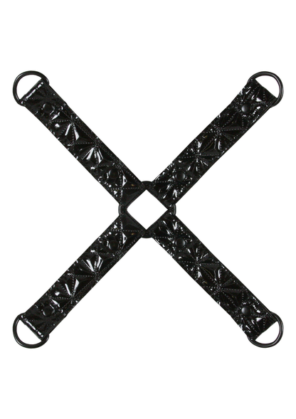 NS Novelties Sinful Hogtie BLACK - 1